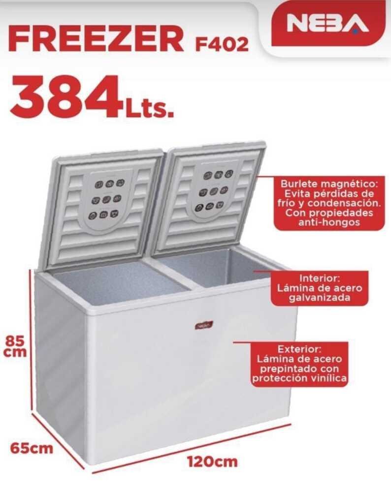Freezer Neba F402 - 384 L