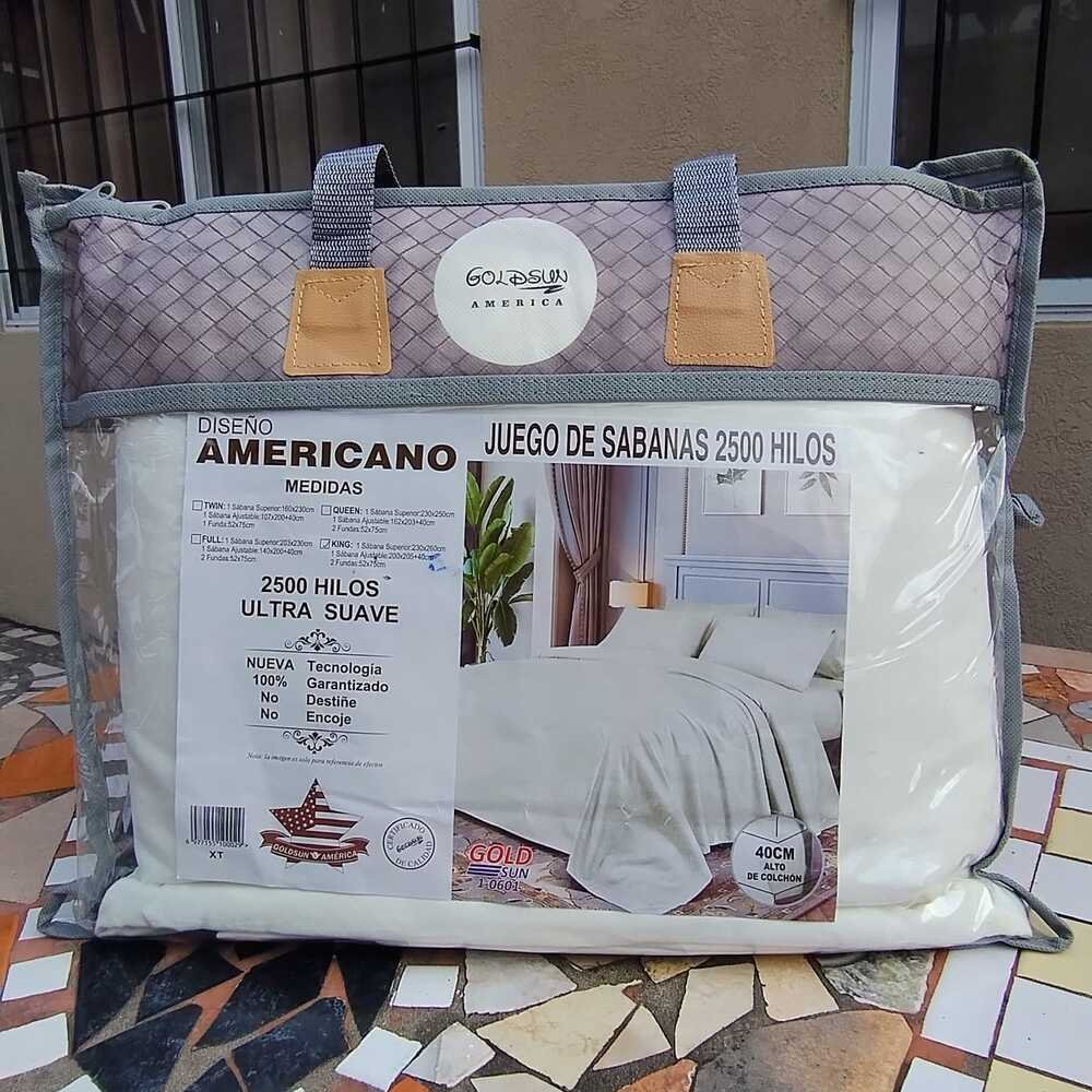 Juego de Sábanas 2500 hilos Goldsun – King