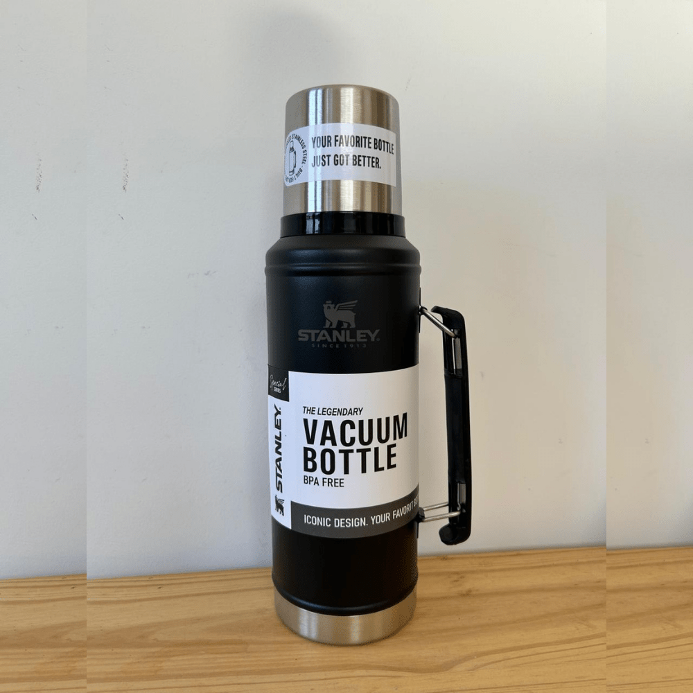 Termo de 1 Litro - Negro